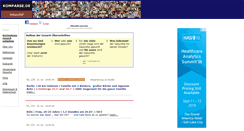 Desktop Screenshot of komparse.de